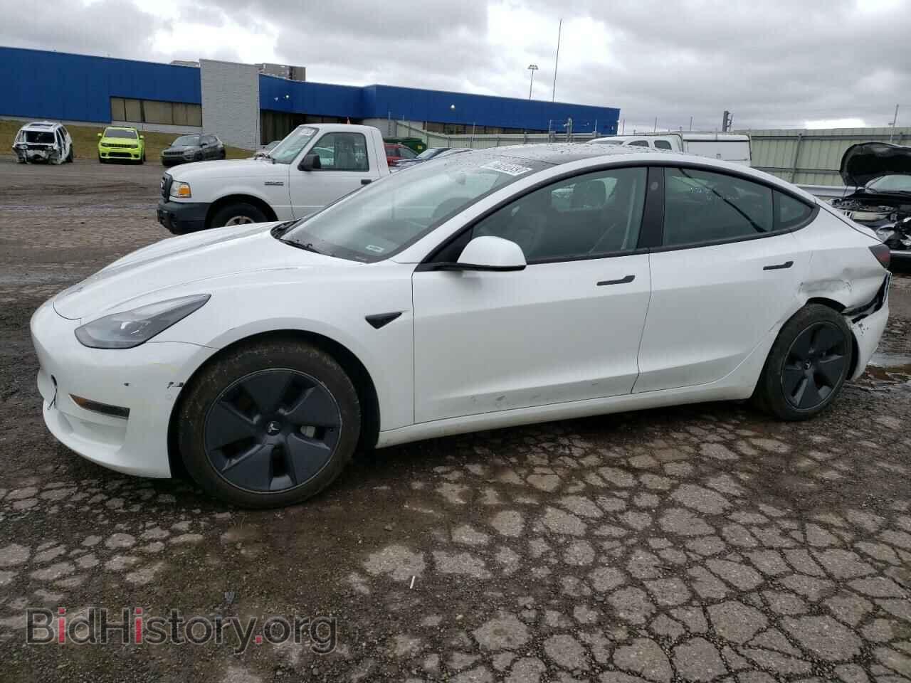 Photo 5YJ3E1EA8MF092777 - TESLA MODEL 3 2021