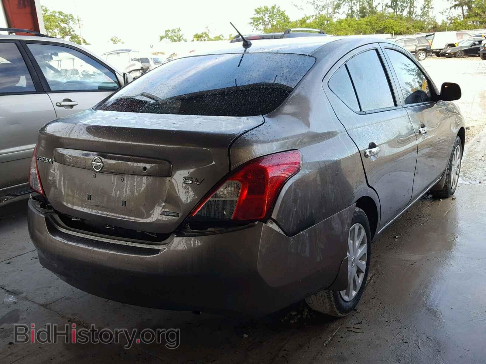 2012 NISSAN VERSA - VIN: 3N1CN7AP0CL891730 - Фото 4