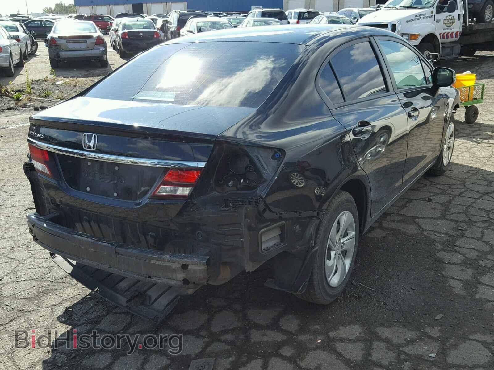 2013 HONDA CIVIC - VIN: 19XFB2F51DE094891 - Фото 4