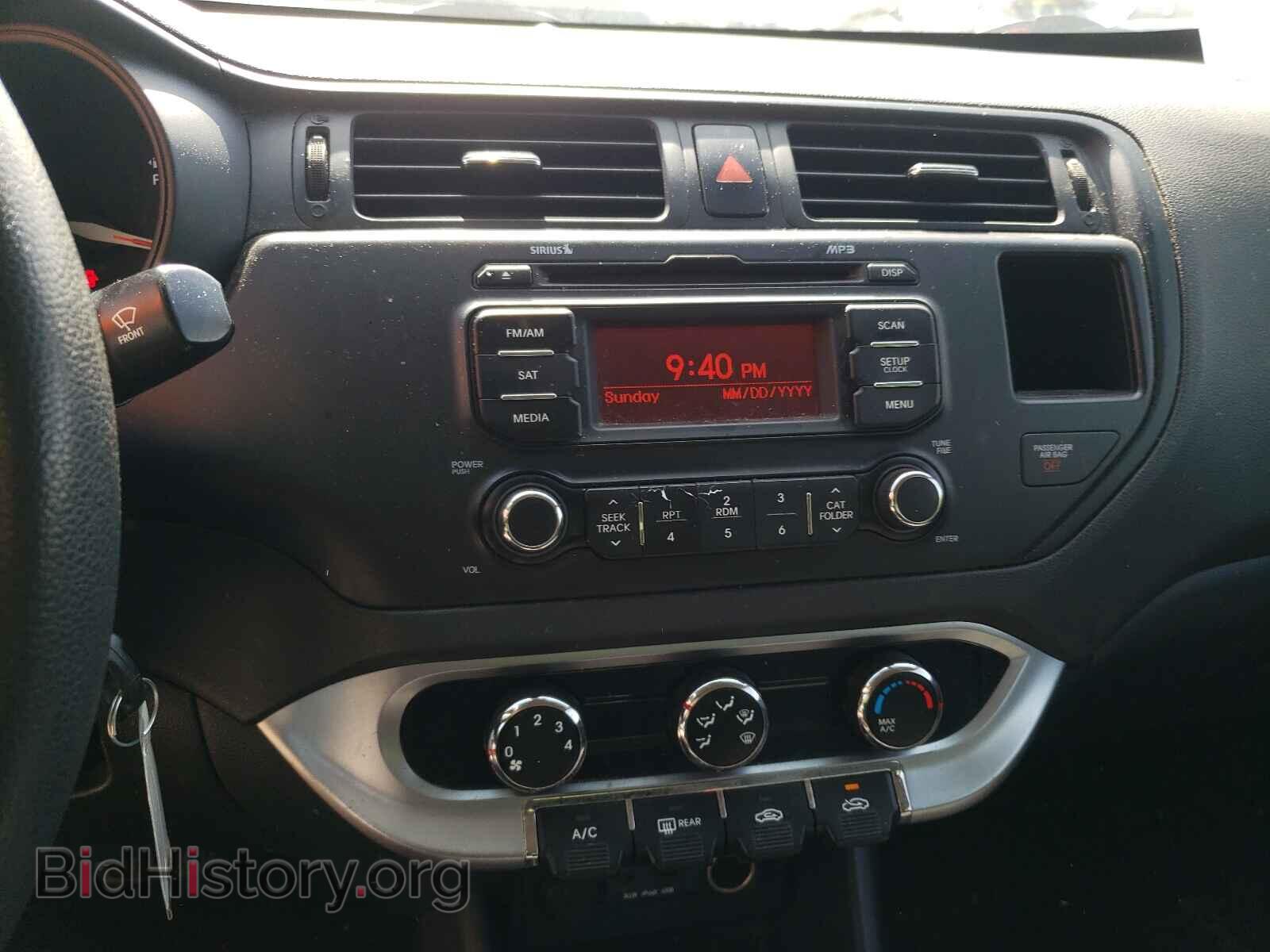 2013 KIA RIO - VIN: KNADM4A32D6310883 - Фото 9