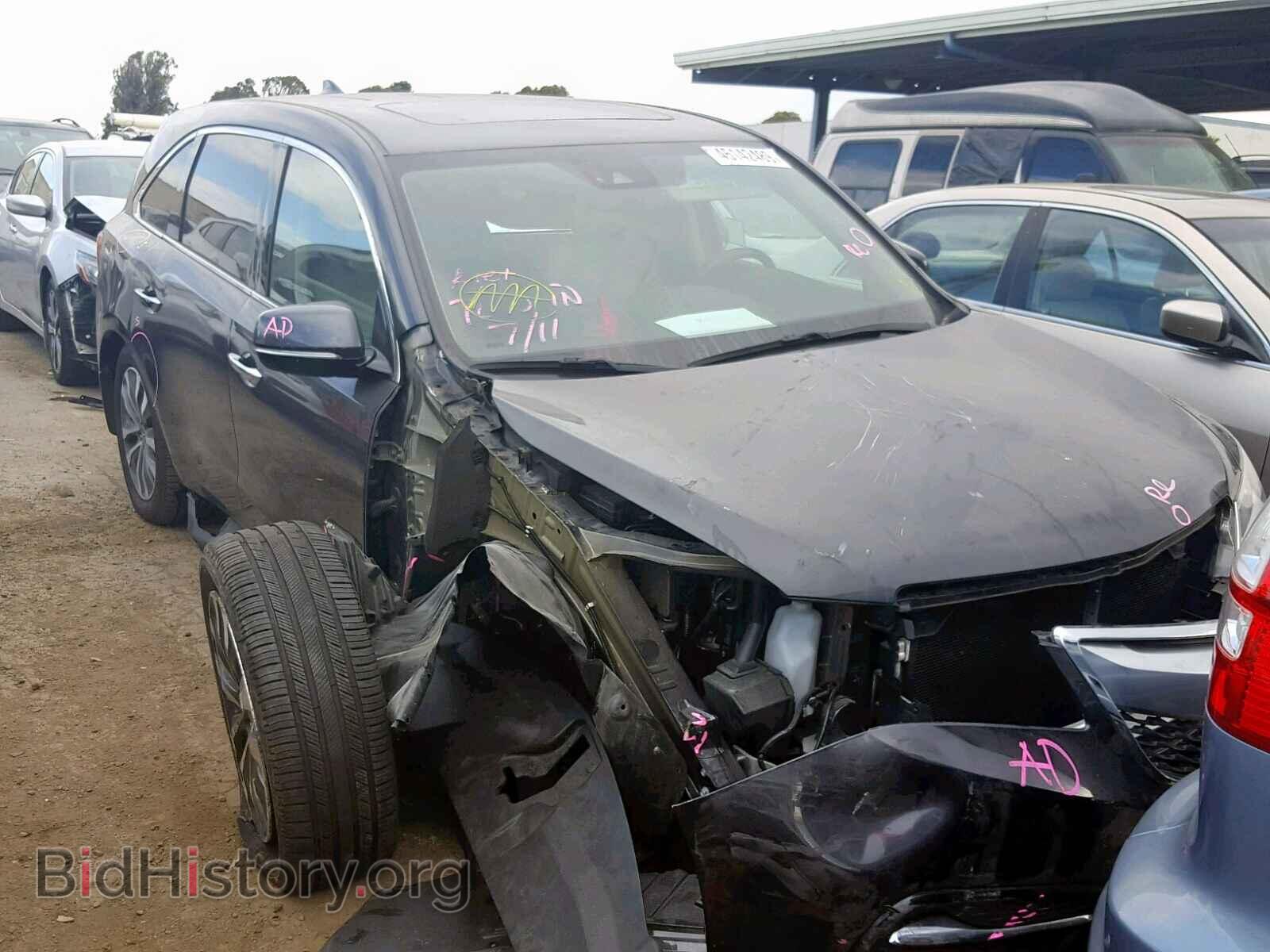 Фотография 5FRYD4H49GB038827 - ACURA MDX 2016