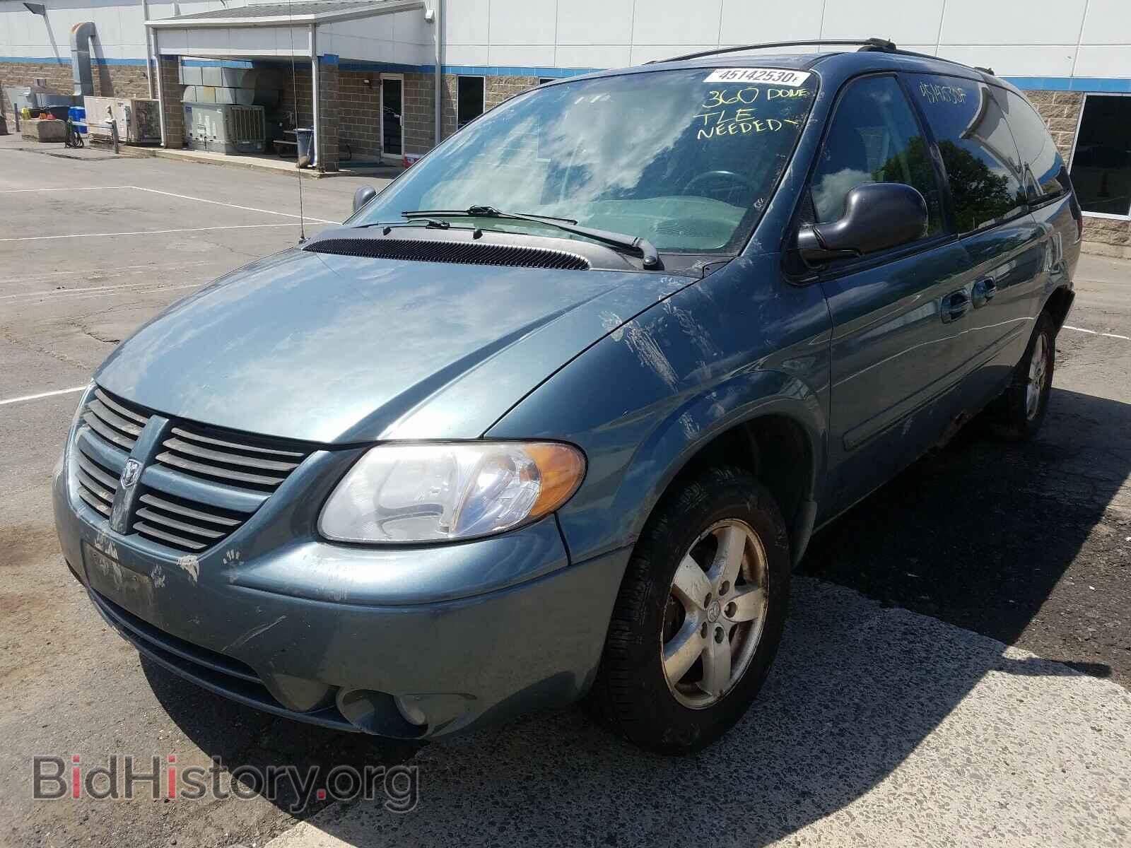 2007 DODGE CARAVAN - VIN: 2D4GP44L87R264754 - Фото 2