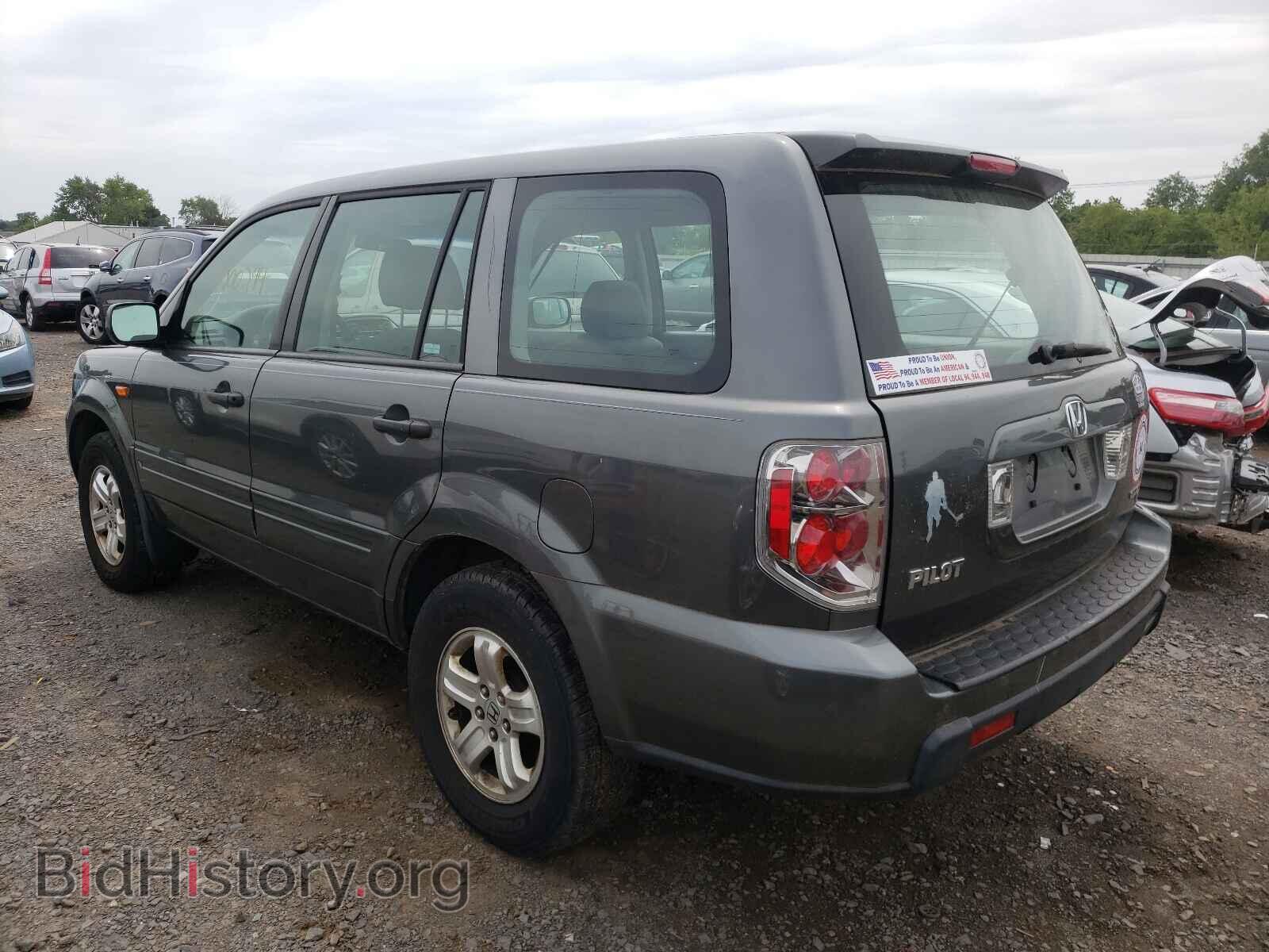 2007 HONDA PILOT - VIN: 2HKYF18197H528606 - Фото 3