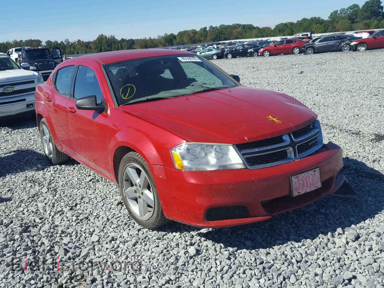 Фотография 1C3CDZAB2CN141363 - DODGE AVENGER 2012