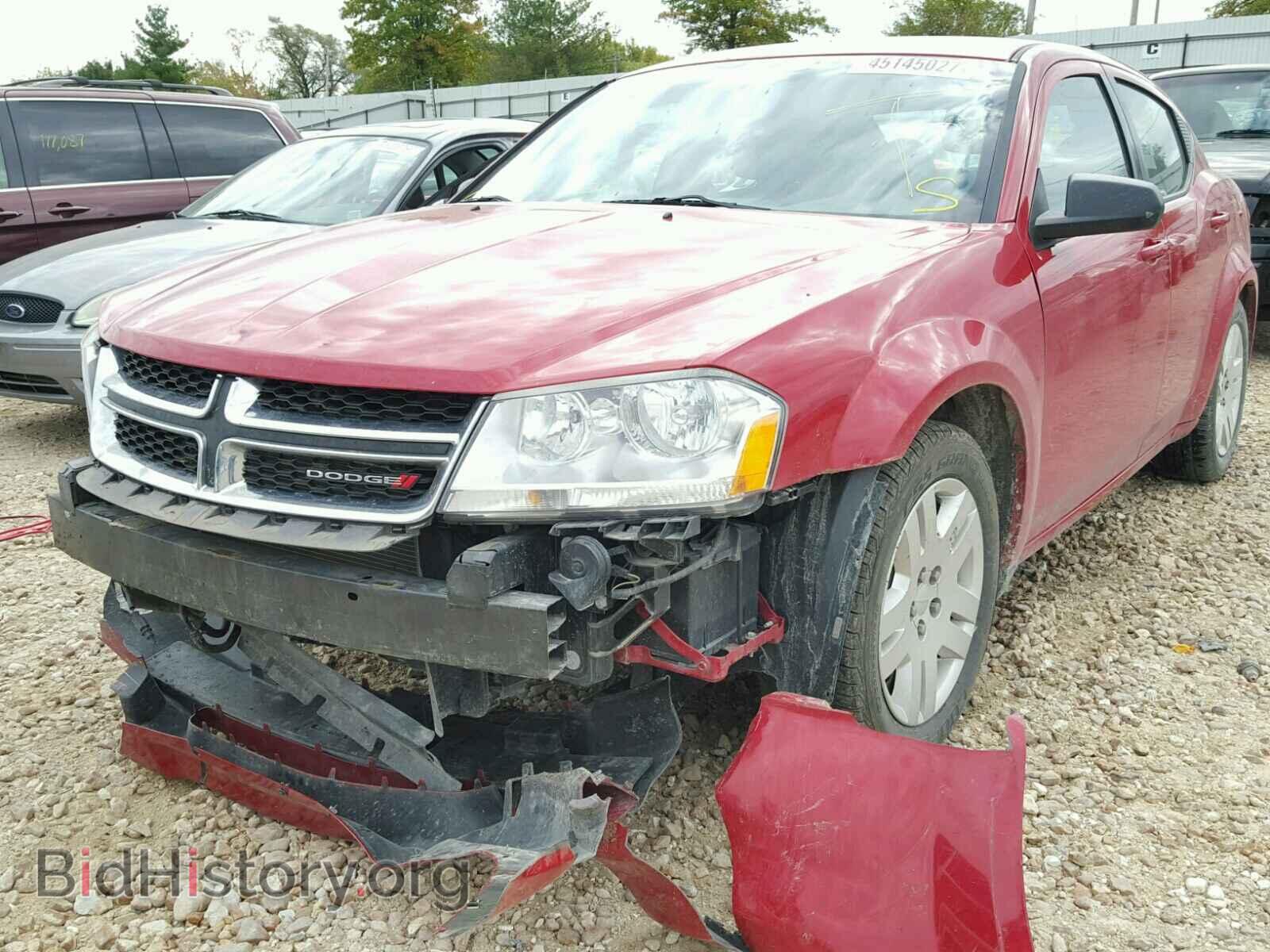 2014 DODGE AVENGER - VIN: 1C3CDZAB6EN138209 - Фото 2