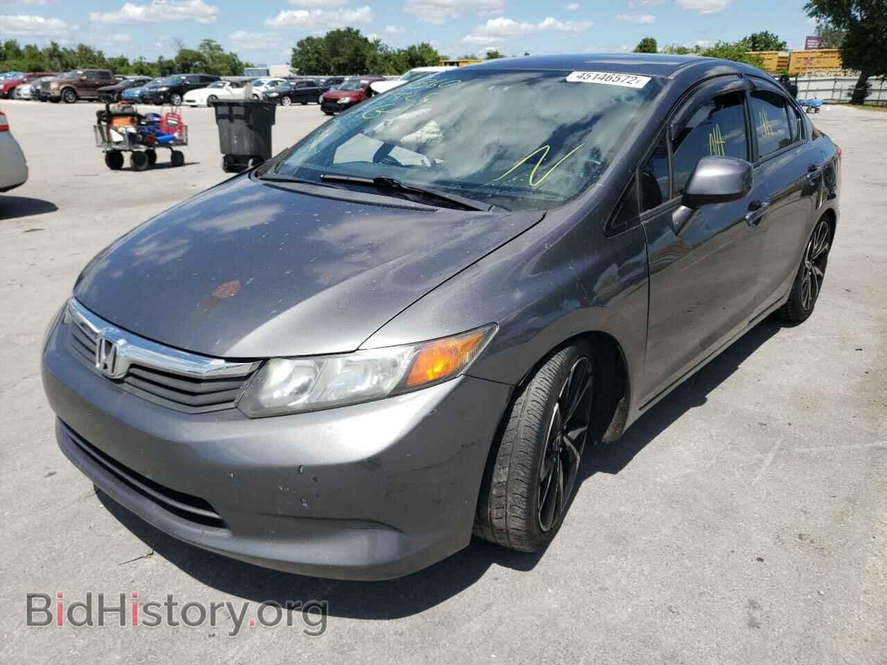 2012 HONDA CIVIC - VIN: 19XFB2F59CE313451 - Фото 2