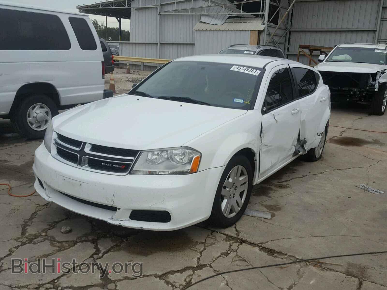 2013 DODGE AVENGER - VIN: 1C3CDZAB7DN596808 - Фото 2