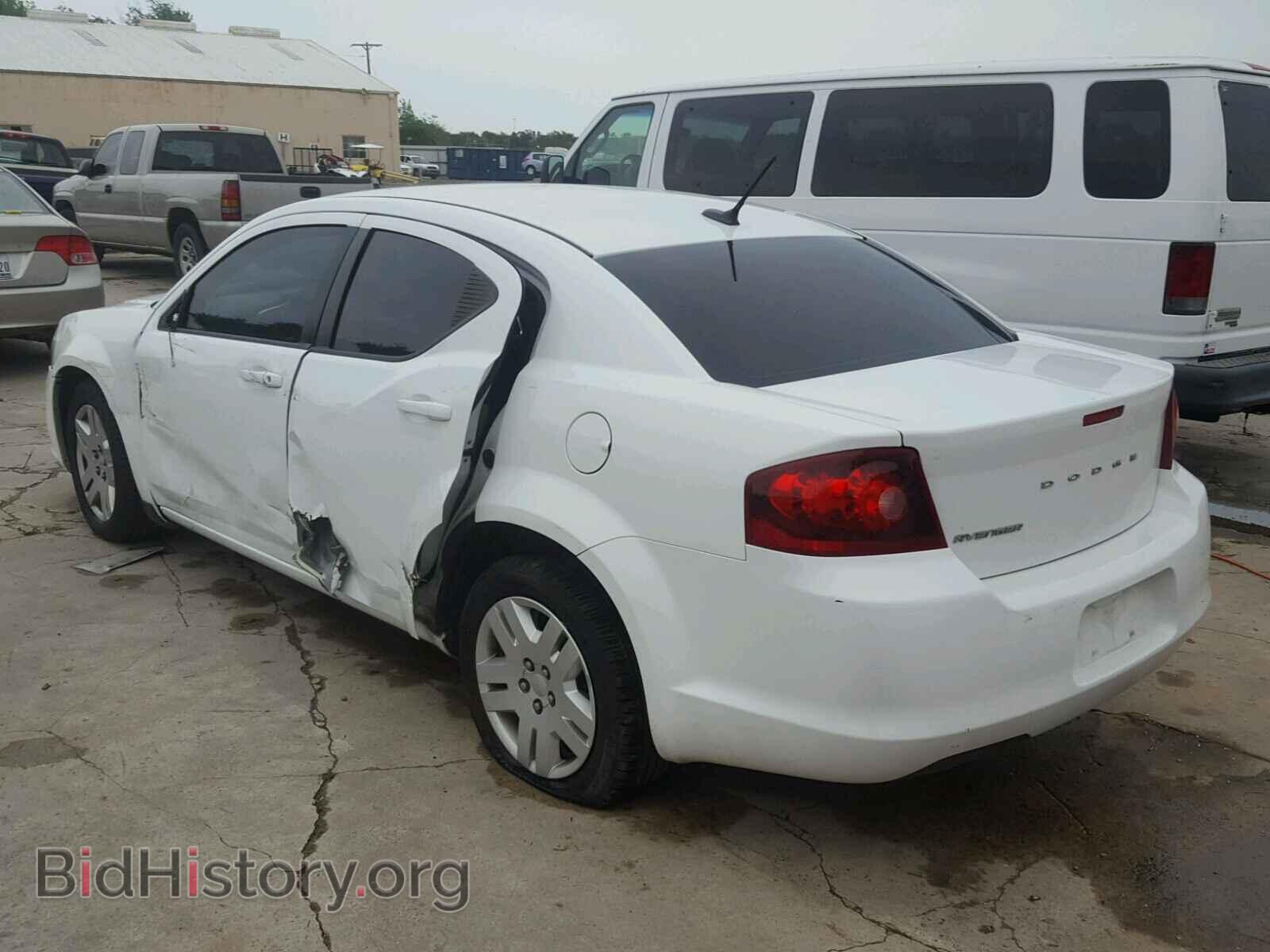 2013 DODGE AVENGER - VIN: 1C3CDZAB7DN596808 - Фото 3
