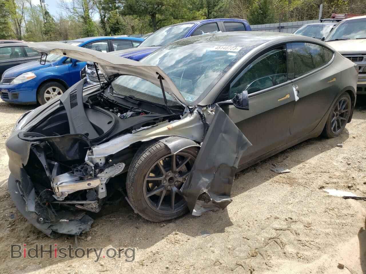 Фотография 5YJ3E1EA7MF989606 - TESLA MODEL 3 2021