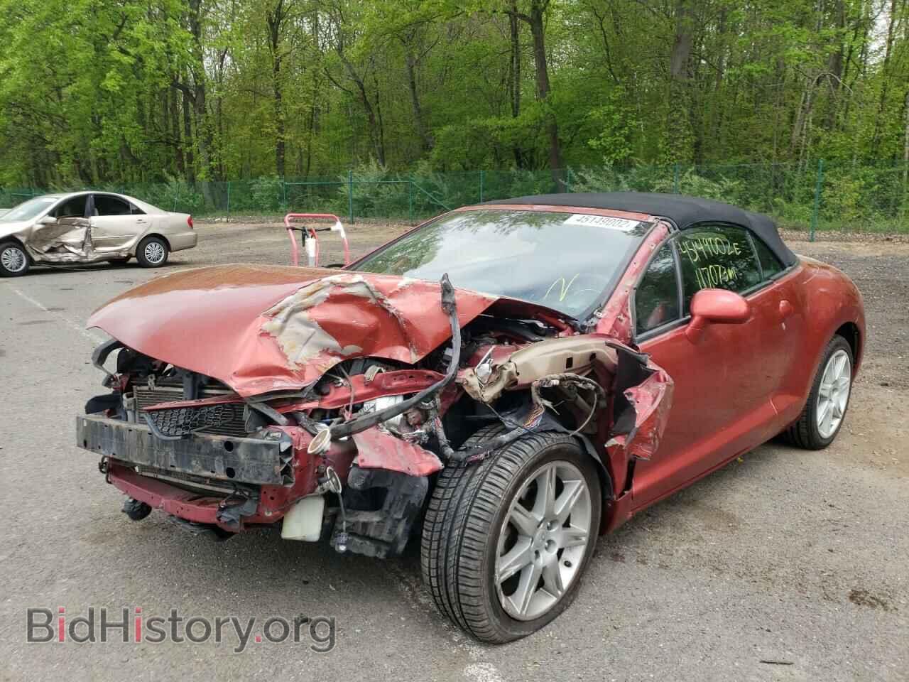 2008 MITSUBISHI ECLIPSE - VIN: 4A3AL35T28E015370 - Фото 2