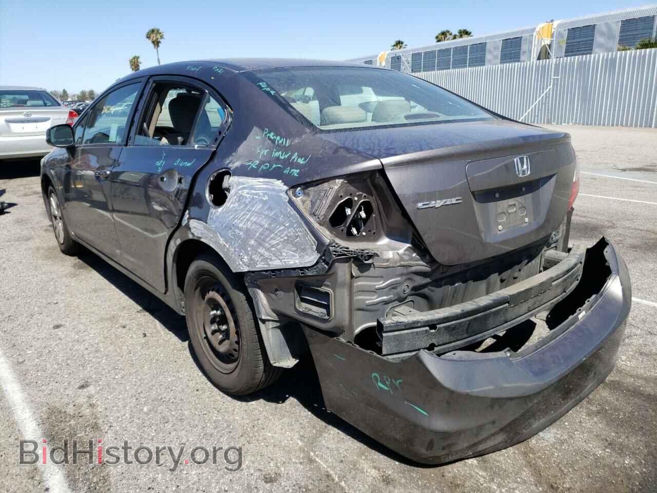 2012 HONDA CIVIC - VIN: 19XFB2F57CE367959 - Фото 3
