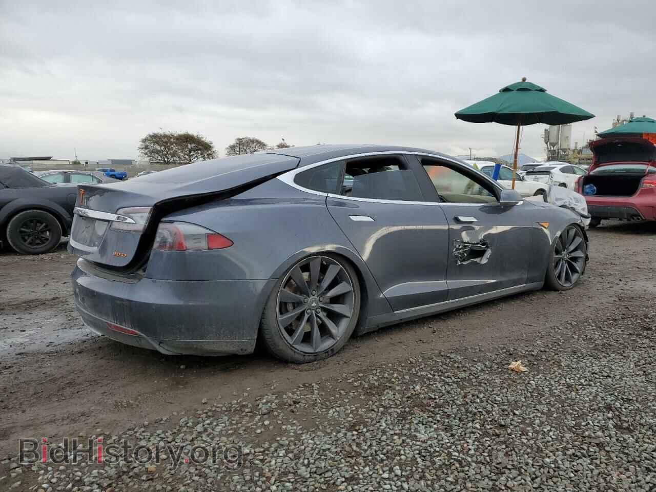 2015 TESLA MODEL S - VIN: 5YJSA1E25FF113460 - Фото 3