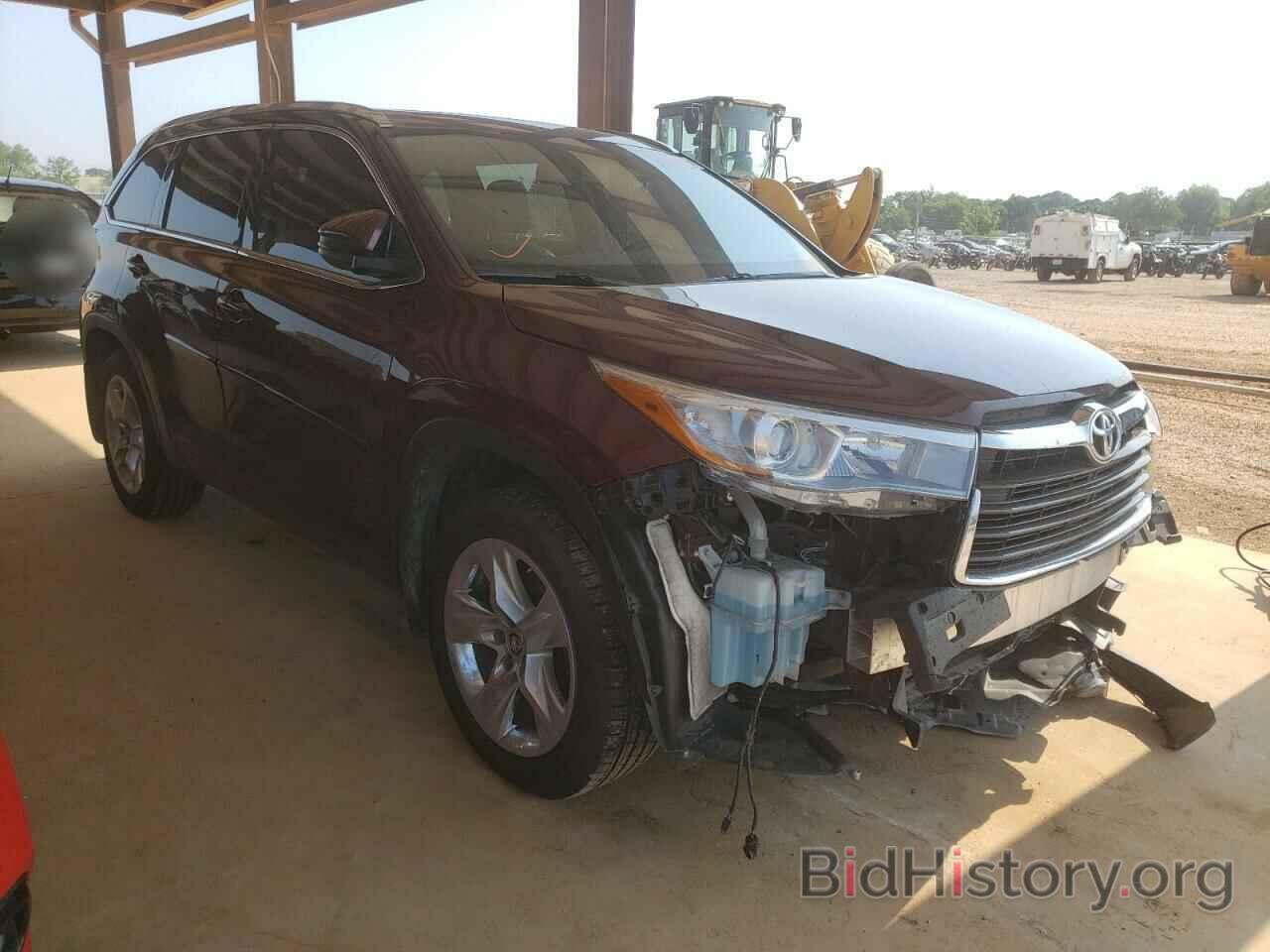 Photo 5TDDKRFH3GS272255 - TOYOTA HIGHLANDER 2016