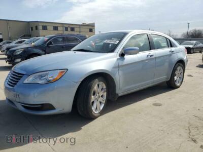 2013 Chrysler 200 Touring, blue — VIN 1C3CCBBB7DN501284, Copart