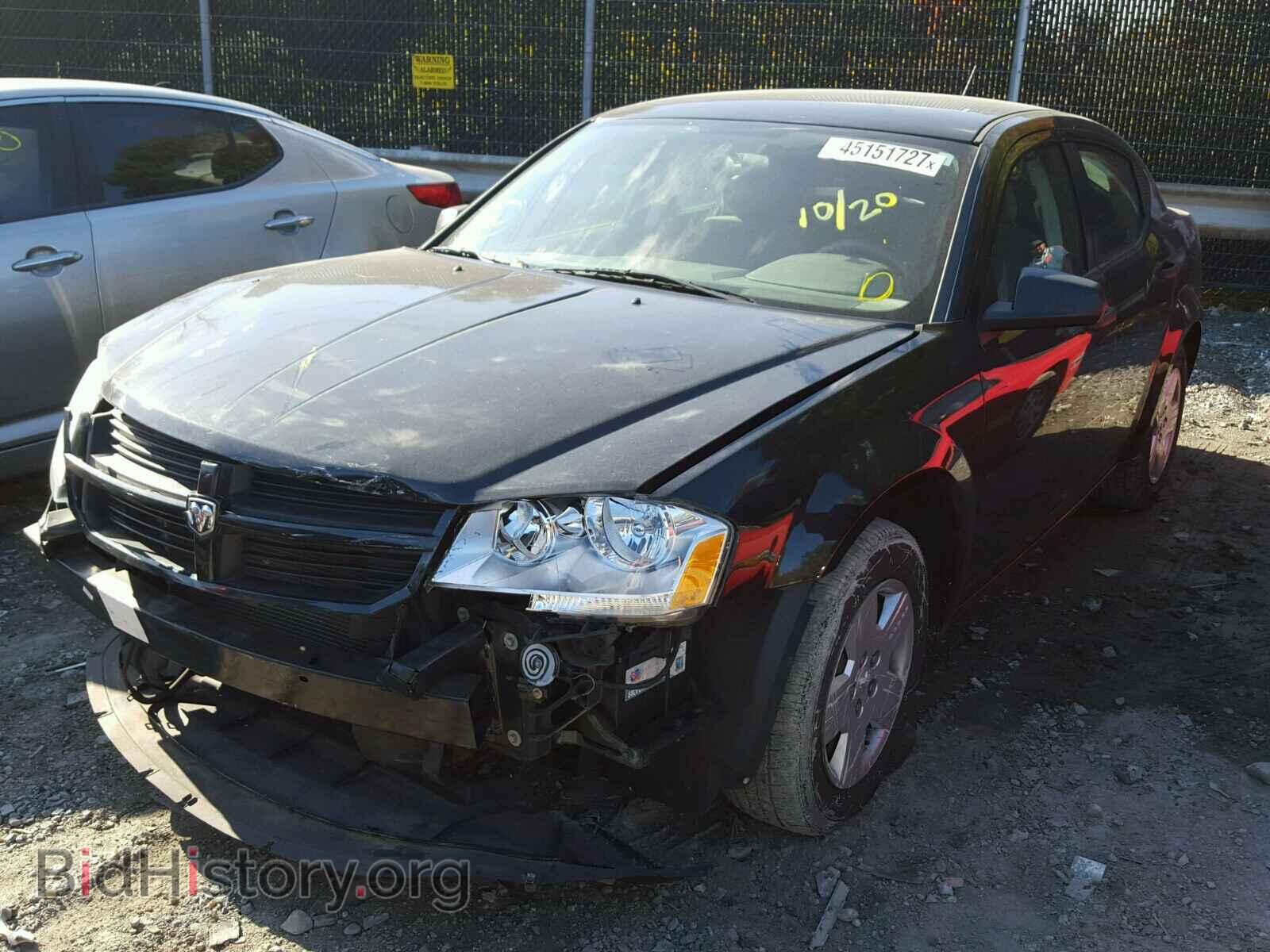 2008 DODGE AVENGER - VIN: 1B3LC46K18N154866 - Фото 2