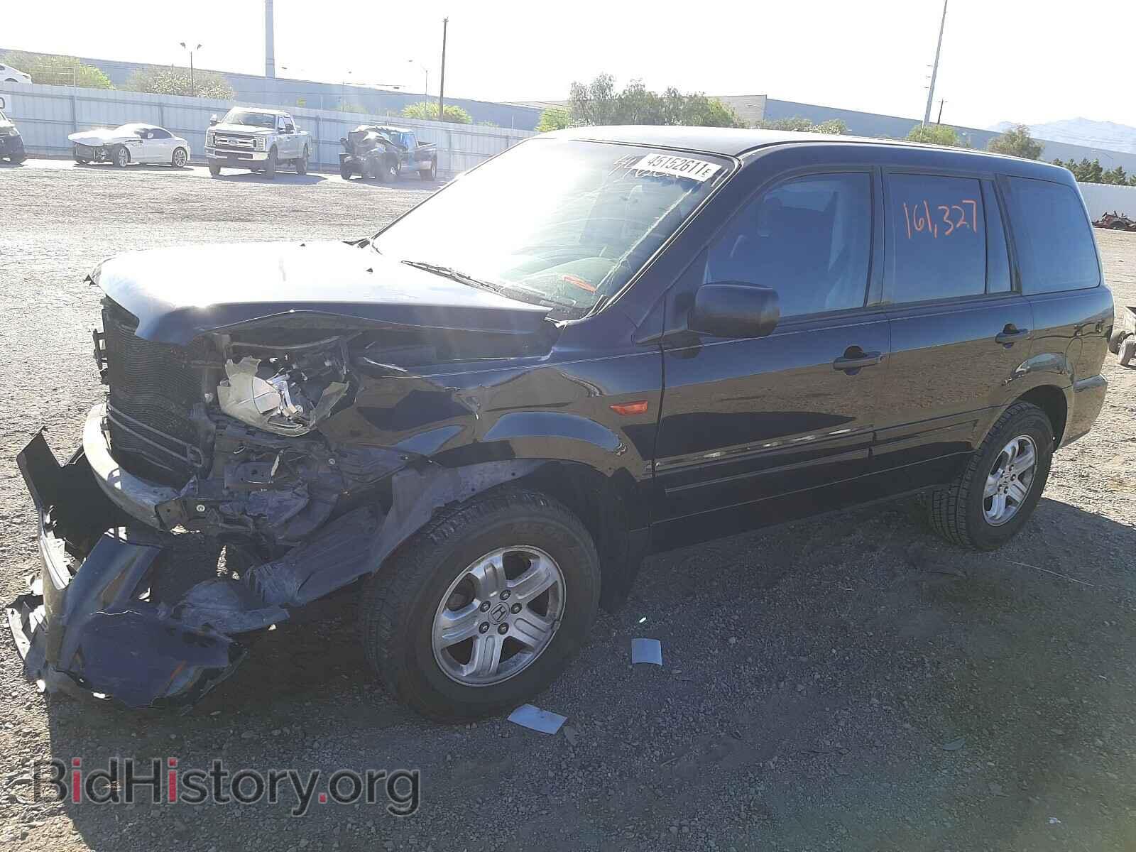 2006 HONDA PILOT - VIN: 5FNYF28126B032047 - Фото 2