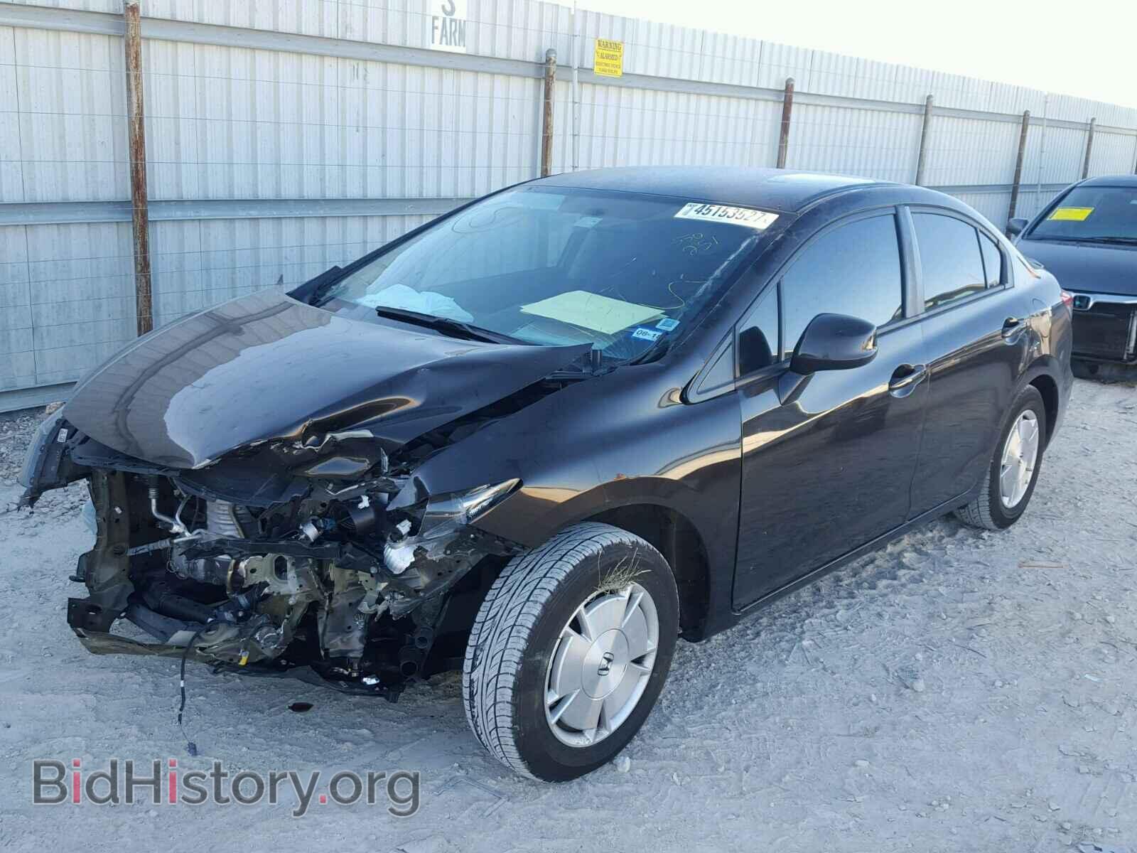 2013 HONDA CIVIC - VIN: 2HGFB2F62DH550251 - Фото 2