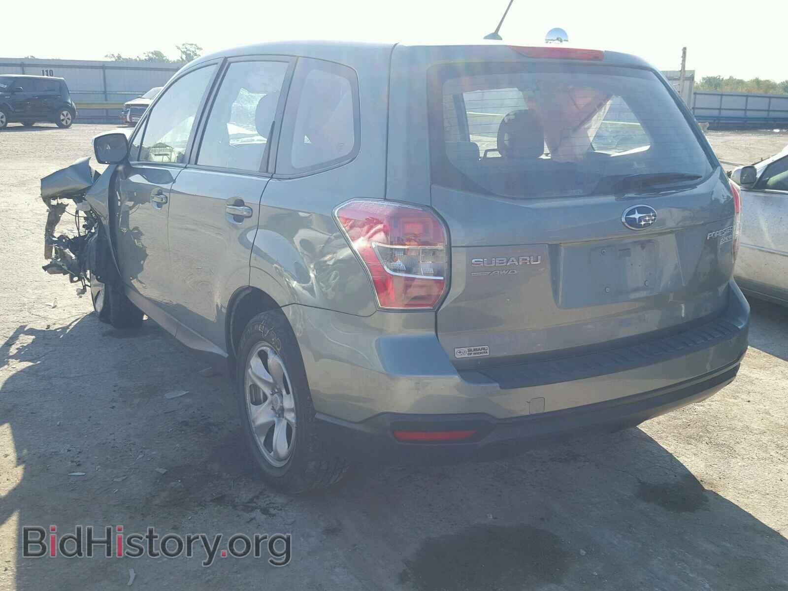 2014 SUBARU FORESTER - VIN: JF2SJAAC9EH433024 - Фото 3