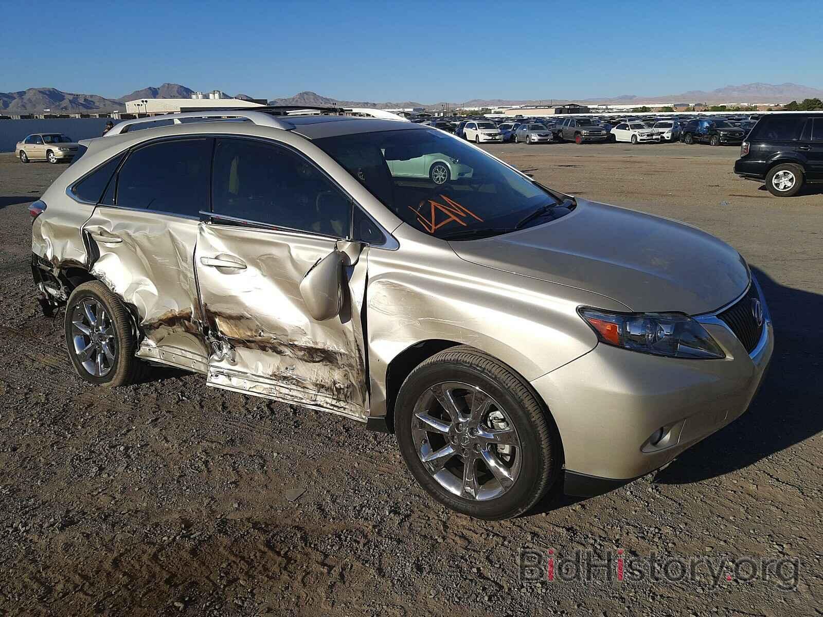 Photo 2T2BK1BA8CC126031 - LEXUS RX350 2012