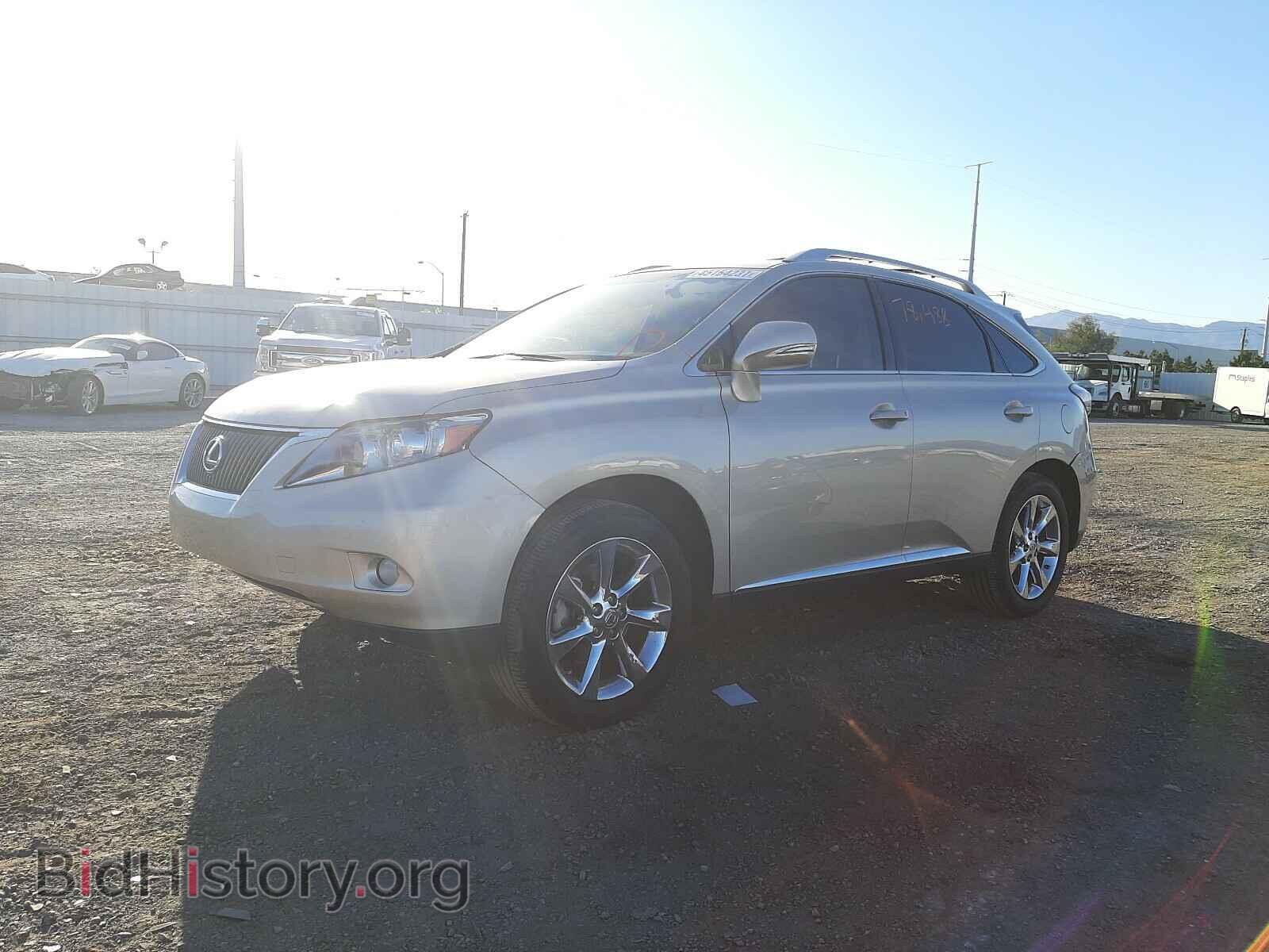 2012 LEXUS RX350 - VIN: 2T2BK1BA8CC126031 - Фото 2