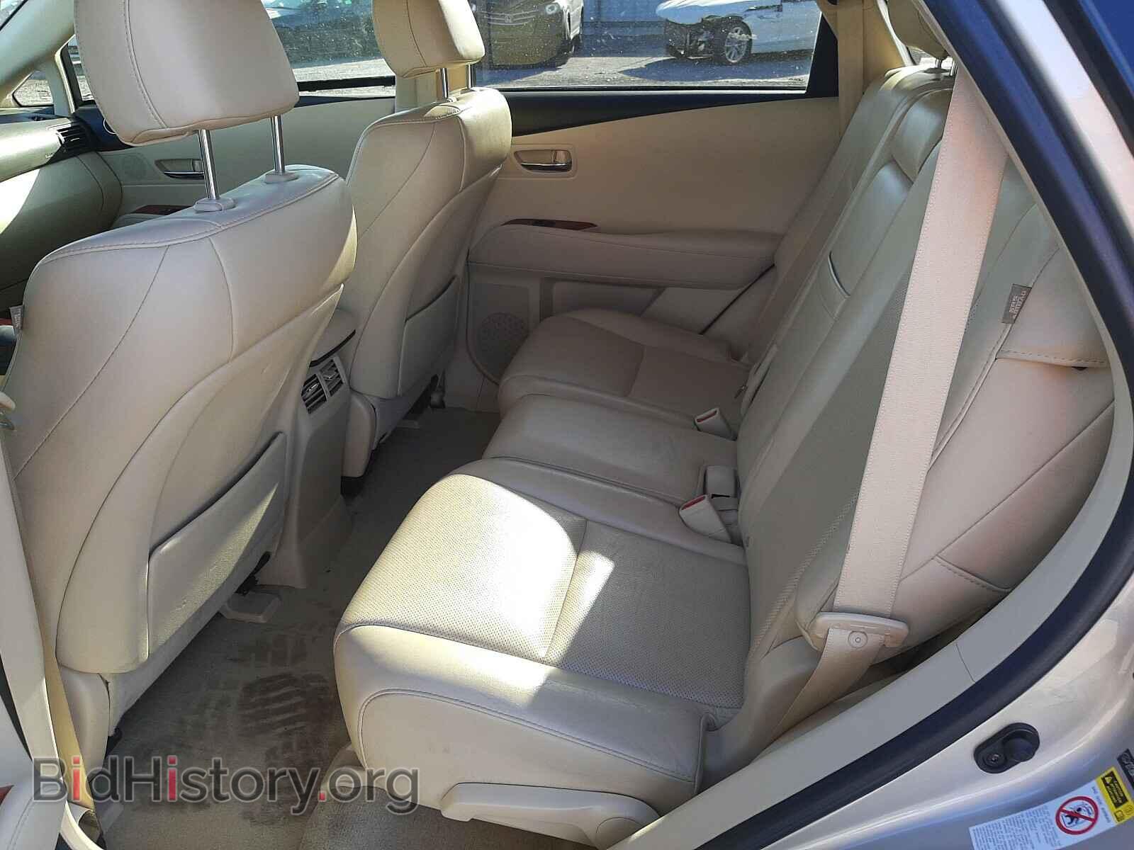 2012 LEXUS RX350 - VIN: 2T2BK1BA8CC126031 - Фото 6