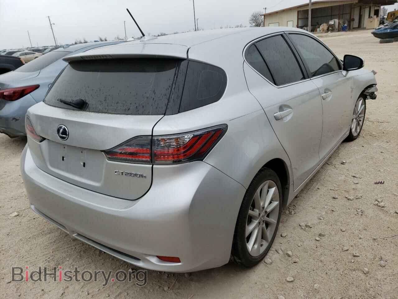2012 LEXUS CT 200 - VIN: JTHKD5BH5C2085504 - Фото 3