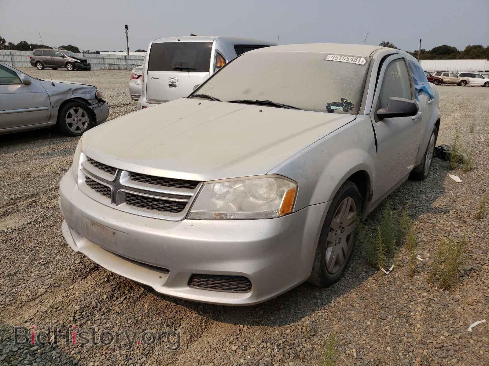 2011 DODGE AVENGER - VIN: 1B3BD4FB9BN546607 - Фото 2