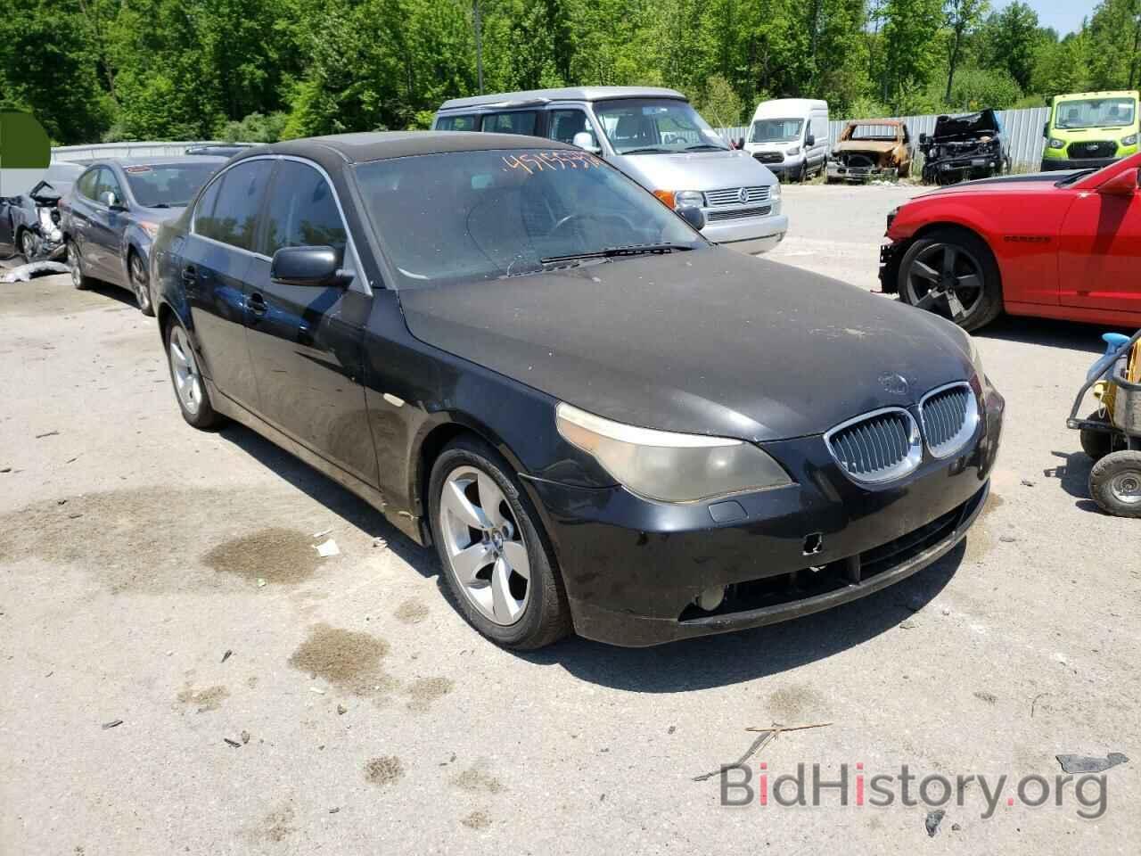 Photo WBANE53536CK82750 - BMW 5 SERIES 2006