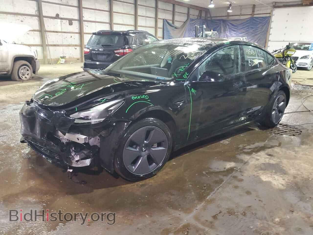 Фотография 5YJ3E1EA2NF186249 - TESLA MODEL 3 2022