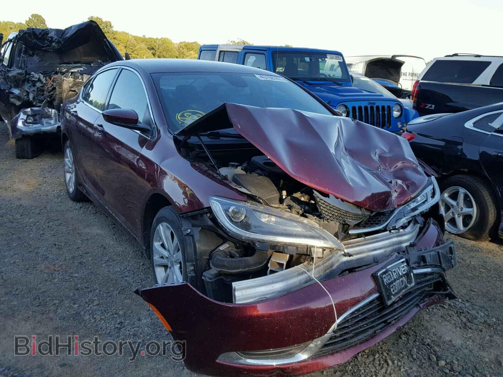 Photo 1C3CCCAB2FN593320 - CHRYSLER 200 2015
