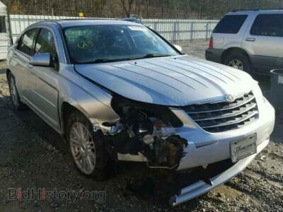 2007 Chrysler SEBRING Sebring TO, серебристый — VIN 1C3LC56K77N508624, Copart