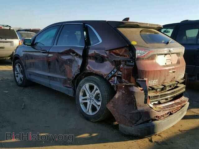 2015 FORD EDGE - VIN: 2FMTK4K97FBB92305 - Фото 3