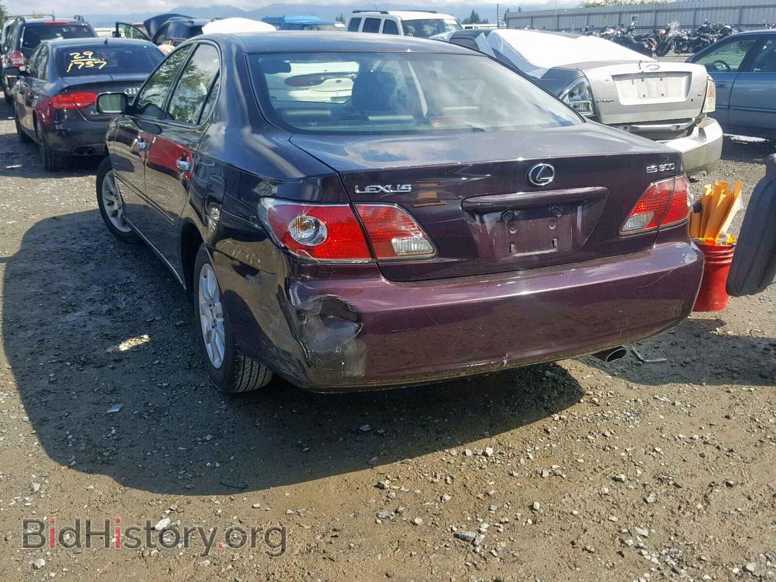 2003 LEXUS ES300 - VIN: JTHBF30G630133189 - Фото 3
