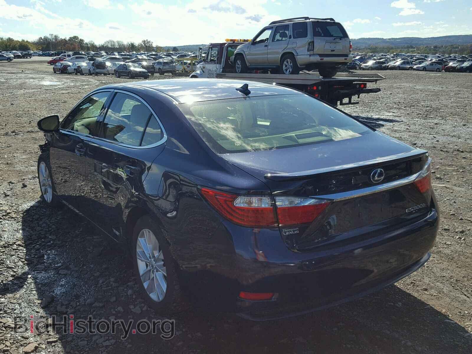 2013 LEXUS ES 300H - VIN: JTHBW1GG7D2026779 - Фото 3