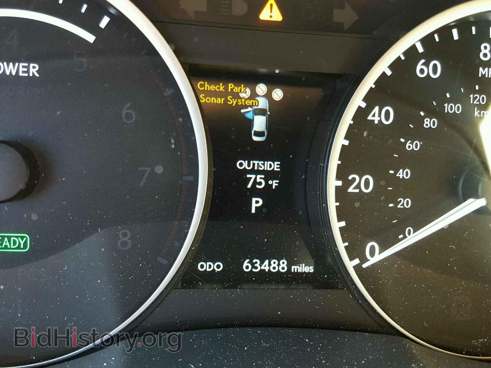 2013 LEXUS ES 300H - VIN: JTHBW1GG7D2026779 - Фото 8