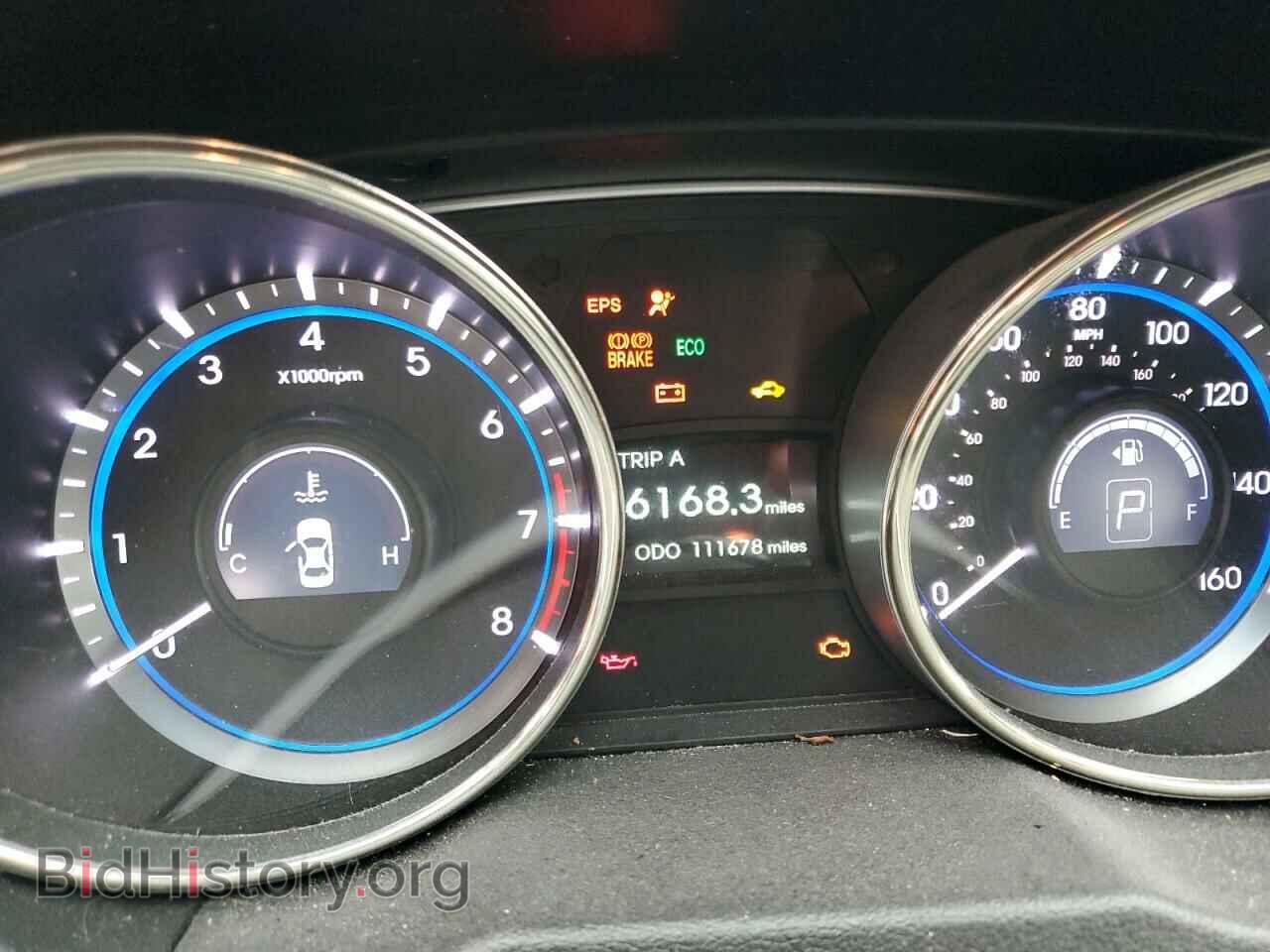 2012 HYUNDAI SONATA - VIN: 5NPEC4ACXCH335545 - Photo 9