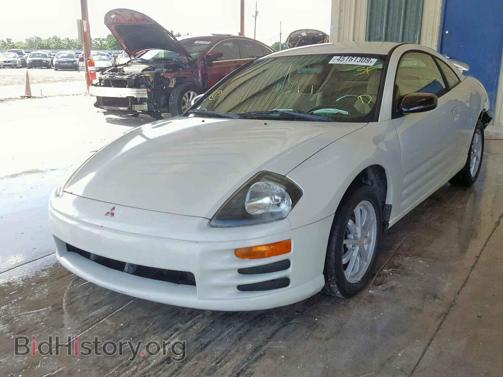 2001 MITSUBISHI ECLIPSE - VIN: 4A3AC44G81E146464 - Фото 2