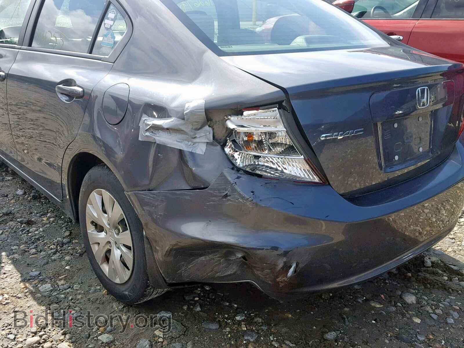 2012 HONDA CIVIC LX - VIN: 2HGFB2F54CH320278 - Фото 9