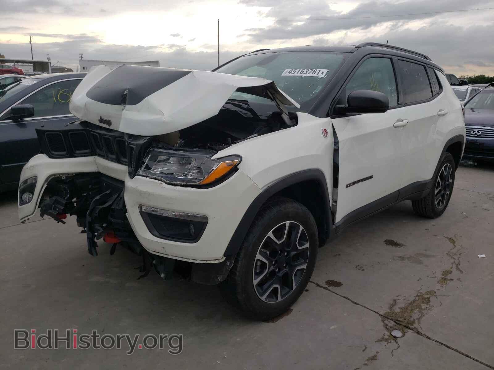 2020 JEEP COMPASS - VIN: 3C4NJDDB2LT163102 - Фото 2