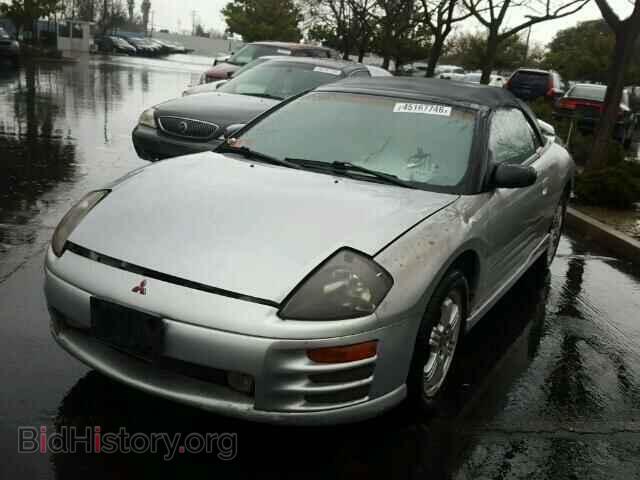 2001 MITSUBISHI ECLIPSE - VIN: 4A3AE85H01E059232 - Фото 2