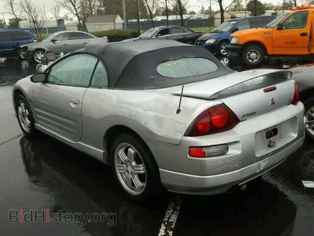 2001 MITSUBISHI ECLIPSE - VIN: 4A3AE85H01E059232 - Фото 3