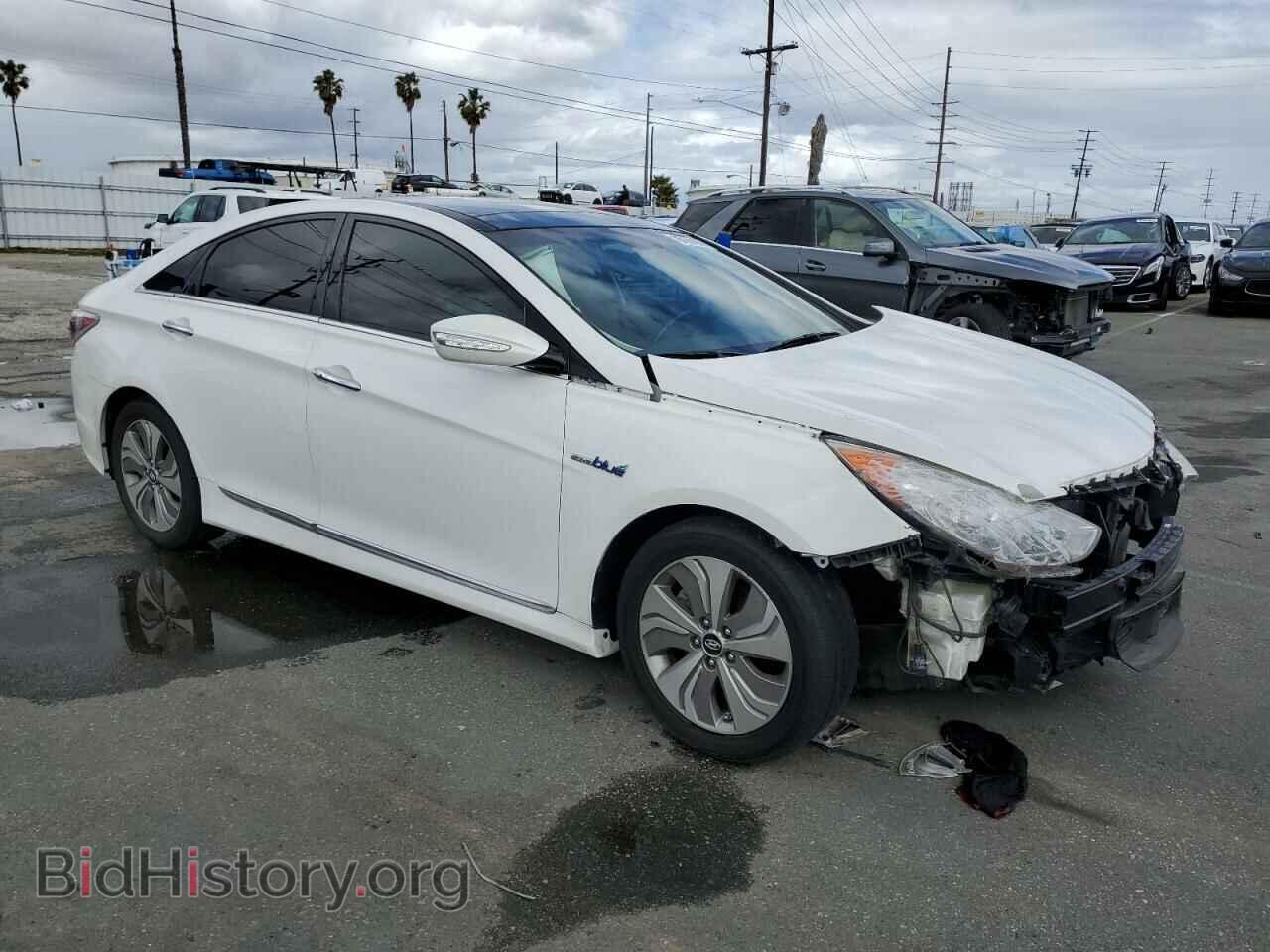 2014 HYUNDAI SONATA - VIN: KMHEC4A46EA106357 - Фото 4