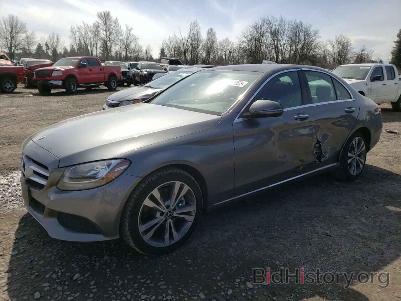 Photo WDDWF4KB5JR391454 - MERCEDES-BENZ C-CLASS 2018