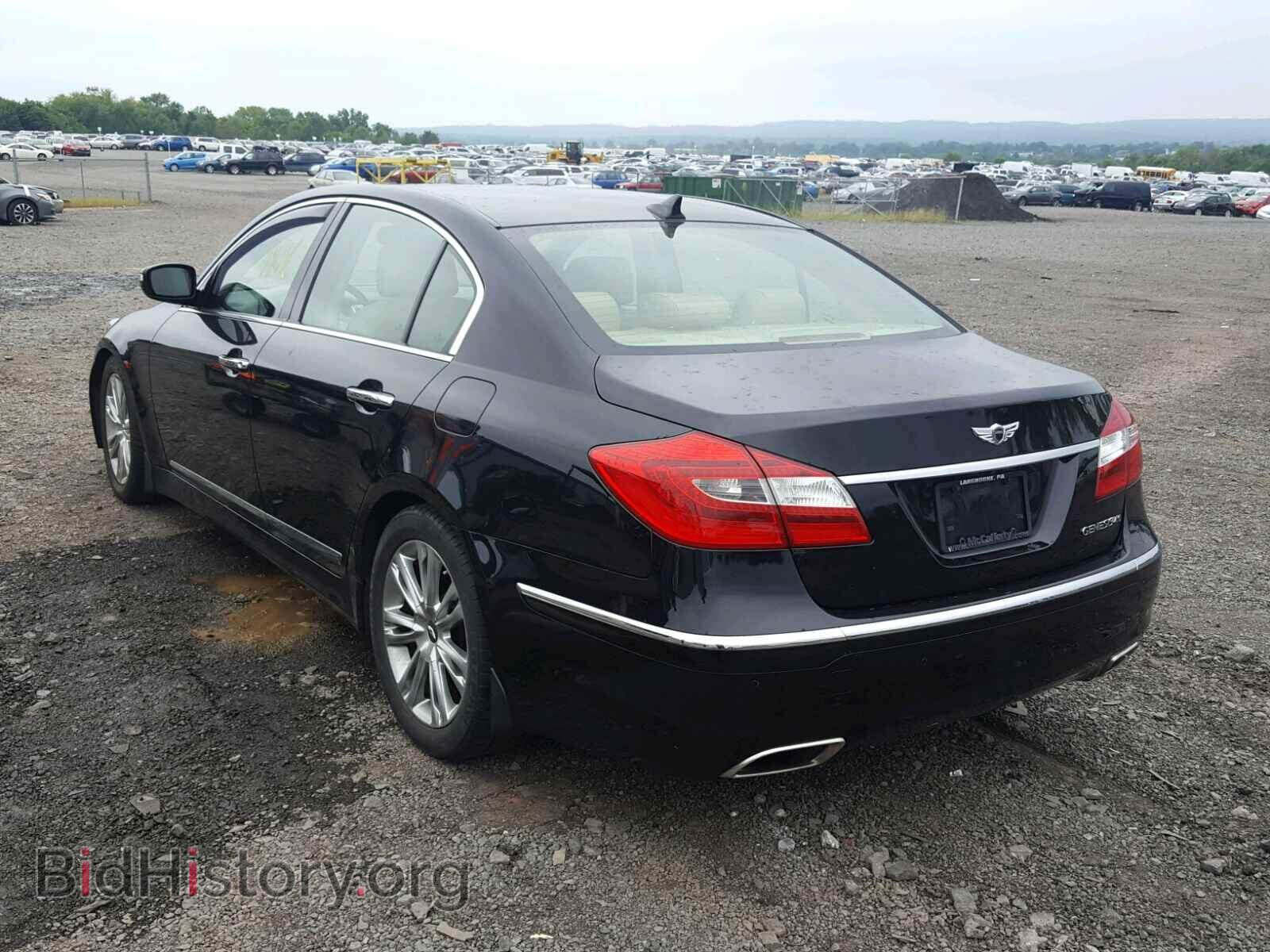 2012 HYUNDAI GENESIS - VIN: KMHGC4DF9CU165761 - Фото 3