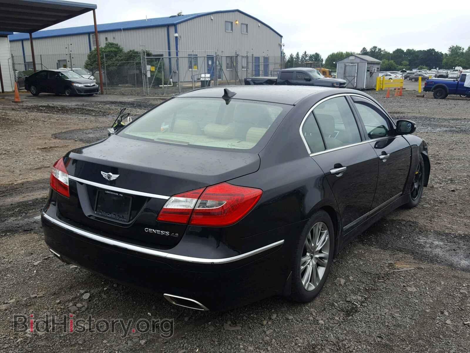 2012 HYUNDAI GENESIS - VIN: KMHGC4DF9CU165761 - Фото 4