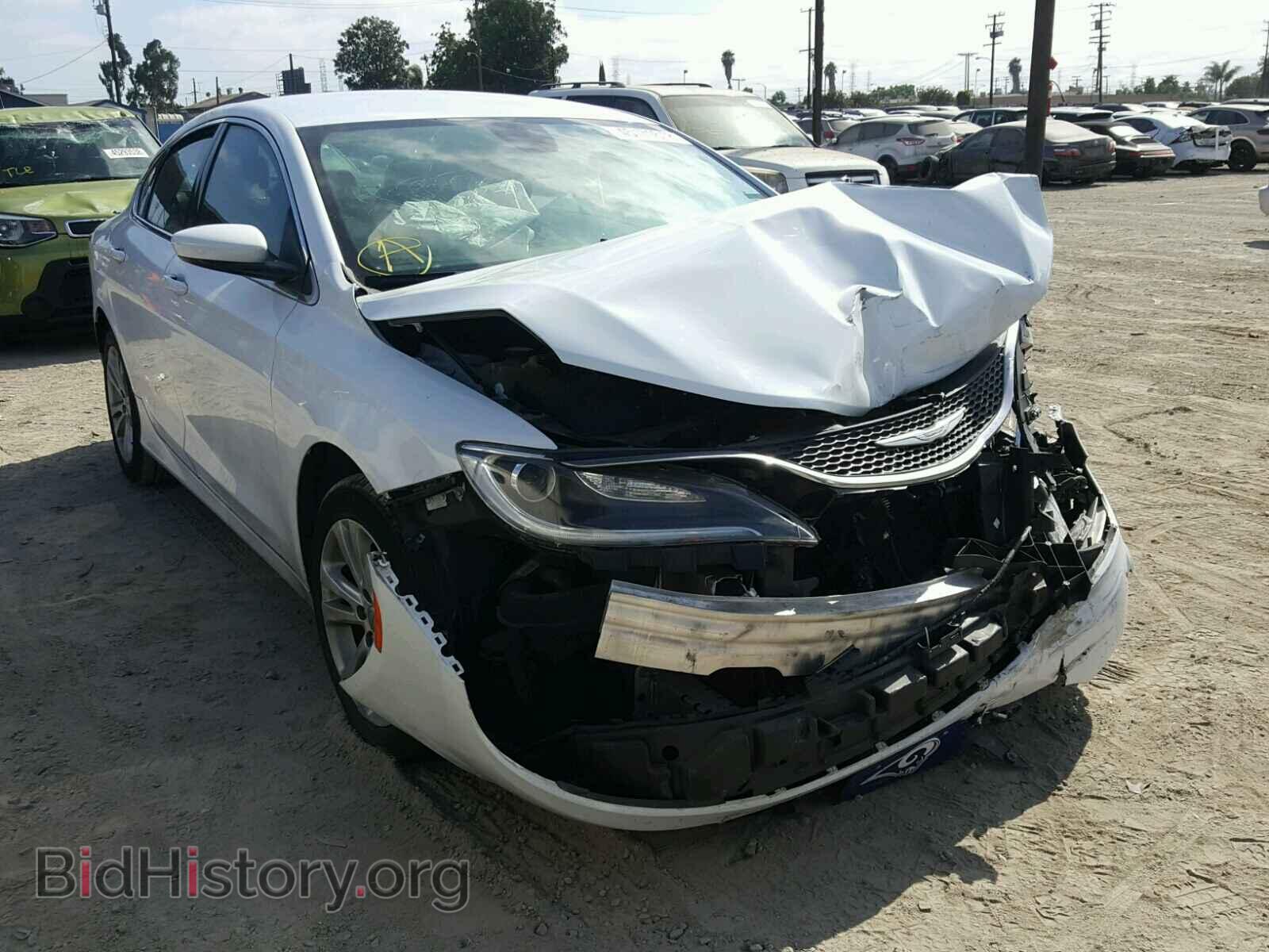 Фотография 1C3CCCAB4GN155223 - CHRYSLER 200 2016