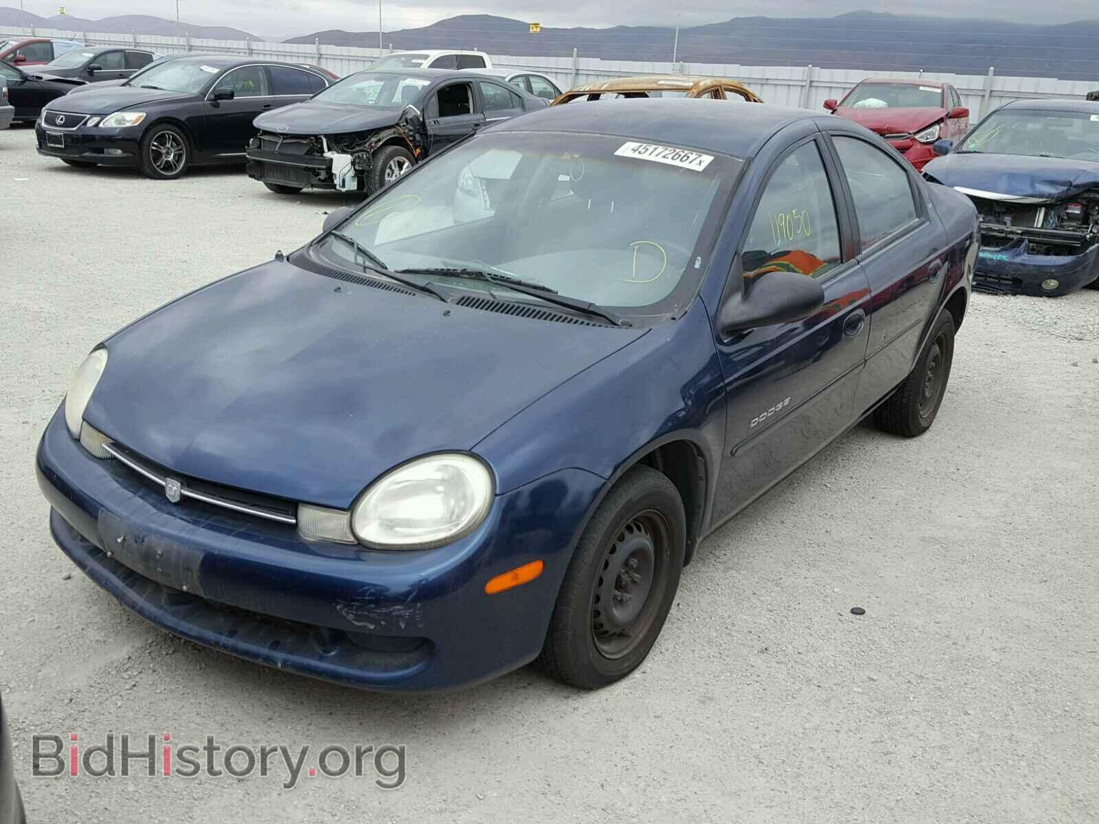 2001 DODGE NEON - VIN: 1B3ES46C41D158300 - Фото 2