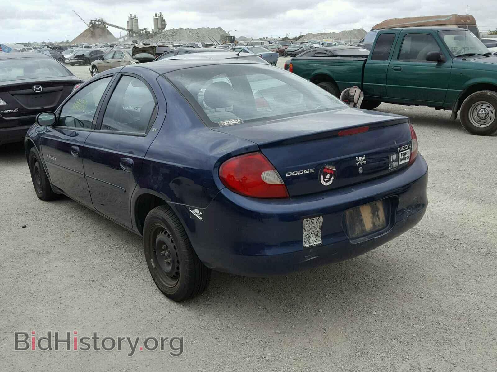 2001 DODGE NEON - VIN: 1B3ES46C41D158300 - Фото 3