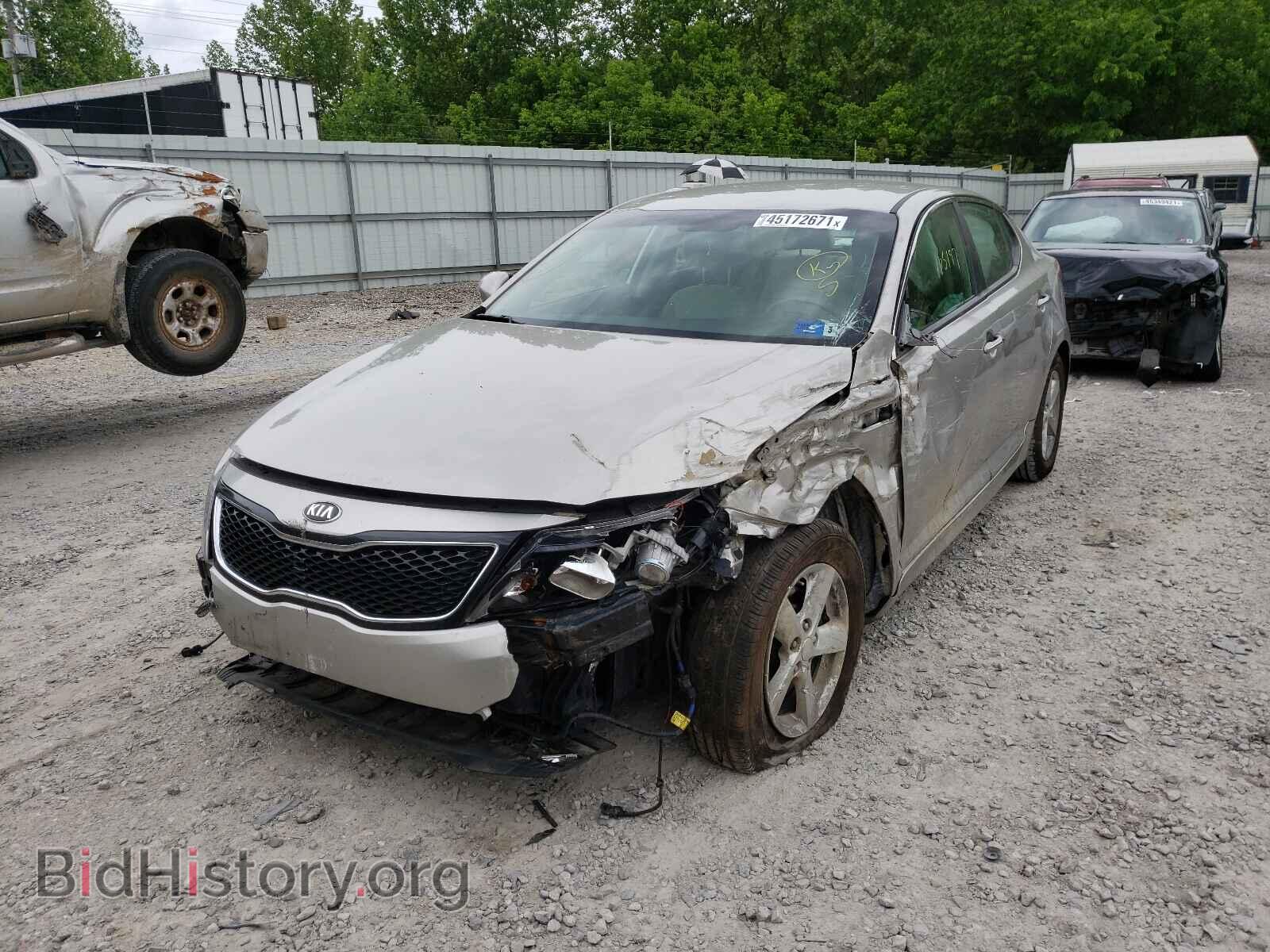 2015 KIA OPTIMA - VIN: KNAGM4A75F5537252 - Фото 2