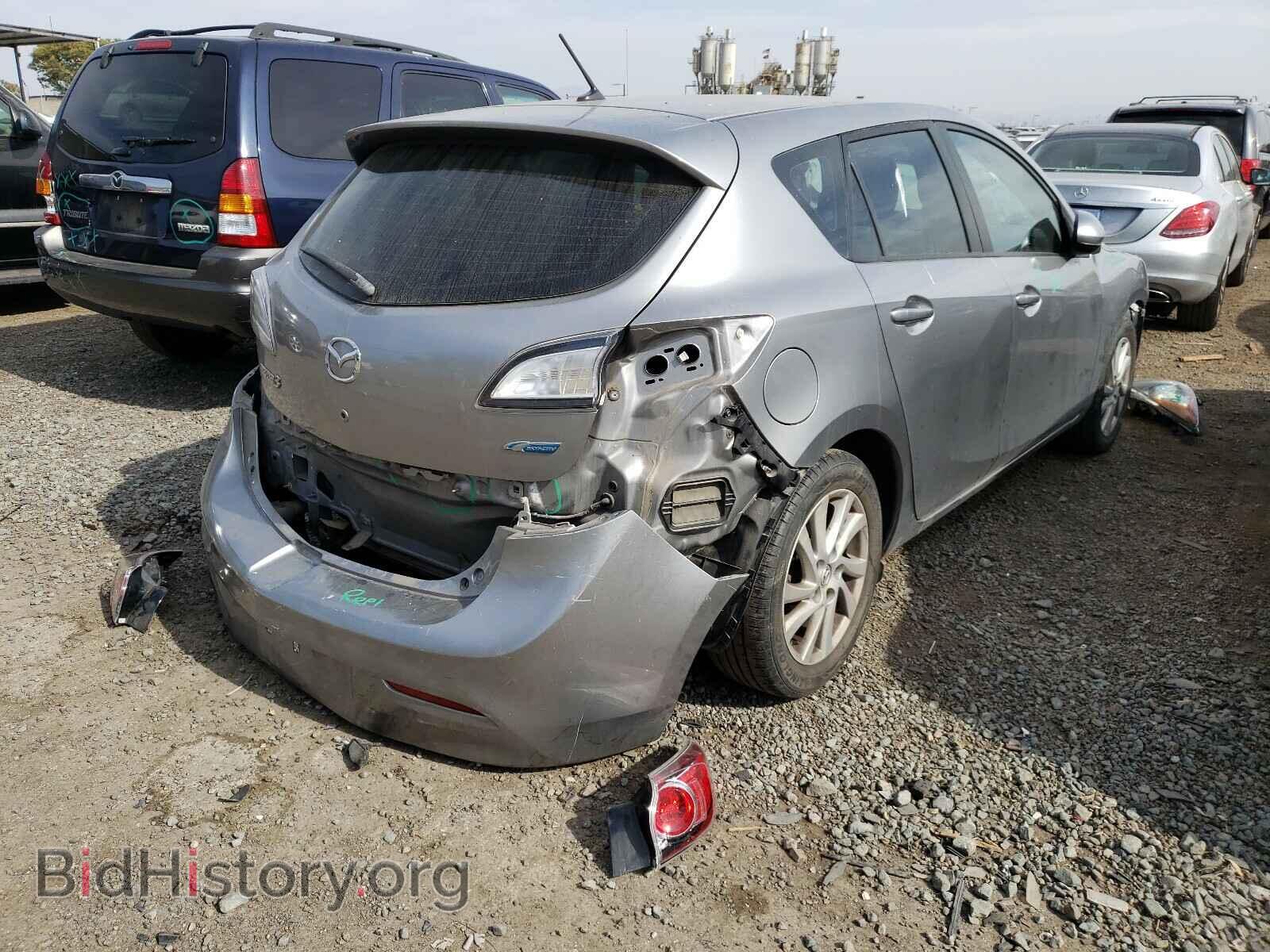 2012 MAZDA 3 - VIN: JM1BL1L87C1551709 - Фото 4